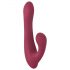 Javida - Roterende clitoris vibrator met afstandsbediening (rood)