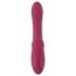 Javida - Roterende clitoris vibrator met afstandsbediening (rood)