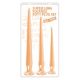 You2Toys - extra lange anale dildo set (3-delig) - naturel