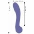 AWAQ.U 3 - draadloze G-spot vibrator (paars)