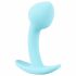 Cuties Mini Anaal Plug - siliconen - blauw (2,6 cm)