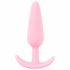 Cuties Kleine Anaal Plug - siliconen - roze (2,1cm)