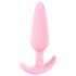 Cuties Kleine Anaal Plug - siliconen - roze (2,1cm)