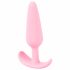 Cuties Kleine Anaal Plug - siliconen - roze (2,1cm)