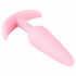 Cuties Kleine Anaal Plug - siliconen - roze (2,1cm)