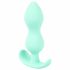 Cuties Mini Butt Plug - siliconen anale dildo - mint (2,3 cm)