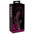 Javida - 3-in-1 kralen- en tongvibrator (paars)