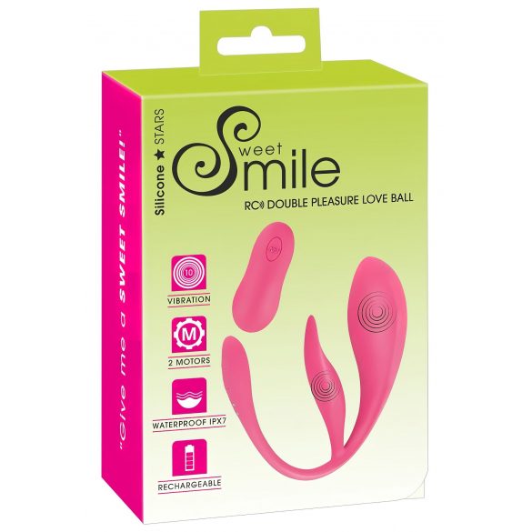 SMILE - draadloos vibrerend ei (roze)