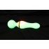 You2Toys Glow in the dark - fluorescerende massager vibrator (wit)