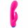 You2Toys bunt. - oplaadbare, waterdichte vibrator met clitorisstimulator (roze)