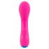 You2Toys bunt. - oplaadbare, waterdichte vibrator met clitorisstimulator (roze)