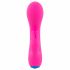 You2Toys bunt. - oplaadbare, waterdichte vibrator met clitorisstimulator (roze)