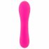 You2Toys bunt. - oplaadbare, waterdichte vibrator met clitorisstimulator (roze)