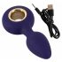 SMILE - oplaadbare anale vibrator (paars)