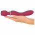 You2Toys Rosenrot - oplaadbare rozen vibrator (rood)