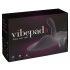 VibePad 3 - oplaadbare G-spot kussen vibrator (zwart)