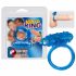 You2Toys - Pure silicone vibrerende penisring - koningsblauw