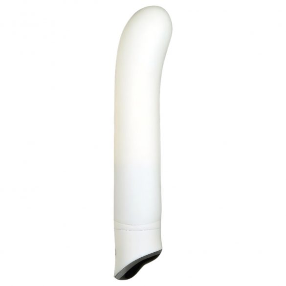 SMILE Eenvoudig - gebogen vibrator (wit)