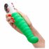 Fun Factory G5 - oplaadbare, waterdichte geribbelde G-spot vibrator (groen)