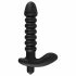 Zwarte Fluwelen Geroezel Vibrator - Medium (Zwart)