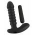 Zwarte Fluwelen Geroezel Vibrator - Medium (Zwart)