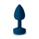 G-plug - USB anale vibrator (blauw)