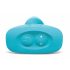 b-Vibe - roterende parels, oplaadbare anale vibrator (turquoise)