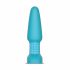 b-Vibe - roterende parels, oplaadbare anale vibrator (turquoise)