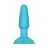 b-Vibe - roterende parels, oplaadbare anale vibrator (turquoise)