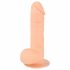 Draadloze 7 - silicone vibrator (natuurlijk)