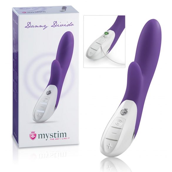 mystim Danny Divido - clitorisstimulator vibrator (paars)