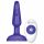 b-Vibe Trio - 3-motorige anale vibrator (paars)