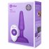 b-Vibe Trio - 3-motorige anale vibrator (paars)