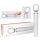 le Wand - exclusieve, oplaadbare vibrator (wit)