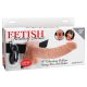 Fetish Strap-on 9 - aanhaalbare vibrator (natuurlijk)