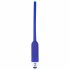 You2Toys - HOLLOW SILICONEN URINEBUIS VIBRATOR - BLAUW (7mm)