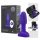 b-Vibe Rimming - roterende parel anale vibrator (paars)