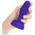 b-Vibe Rimming - roterende kralen anale vibrator (paars)