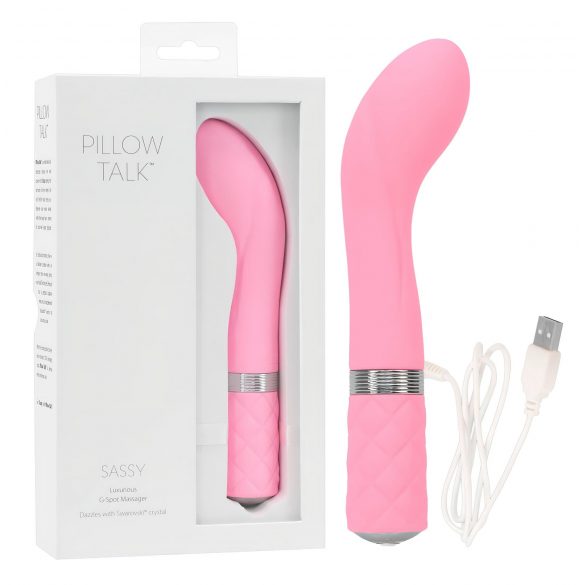 Pillow Talk Sassy - oplaadbare G-spot vibrator (roze)