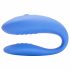 We-Vibe Match - waterdichte, oplaadbare koppelsvibrator (blauw)