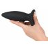 Black Velvet S - oplaadbare beginners anaal vibrator - klein (zwart)