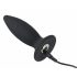 Black Velvet S - oplaadbare beginners anaal vibrator - klein (zwart)