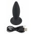 Black Velvet S - oplaadbare beginners anaal vibrator - klein (zwart)