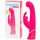 Happyrabbit G-plek - waterdicht, herlaadbare vibrator met clitorisstimulator (roze)