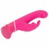 Happyrabbit G-plek - waterdicht, herlaadbare vibrator met clitorisstimulator (roze)