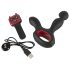 You2Toys Massager - draaiende, verwarmende prostaat vibrator (zwart)