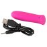 SMILE Power Bullet - oplaadbare, krachtige mini vibrator (roze)