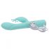 Pillow Talk Kinky - oplaadbare, dubbele motor G-spot vibrator (turkoois)