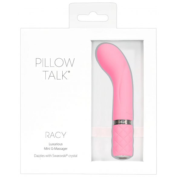 Pillow Talk Racy - oplaadbare, slanke G-spot vibrator (roze)