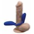 BeauMents Flexxio - oplaadbare draadloze duo vibrator (blauw)